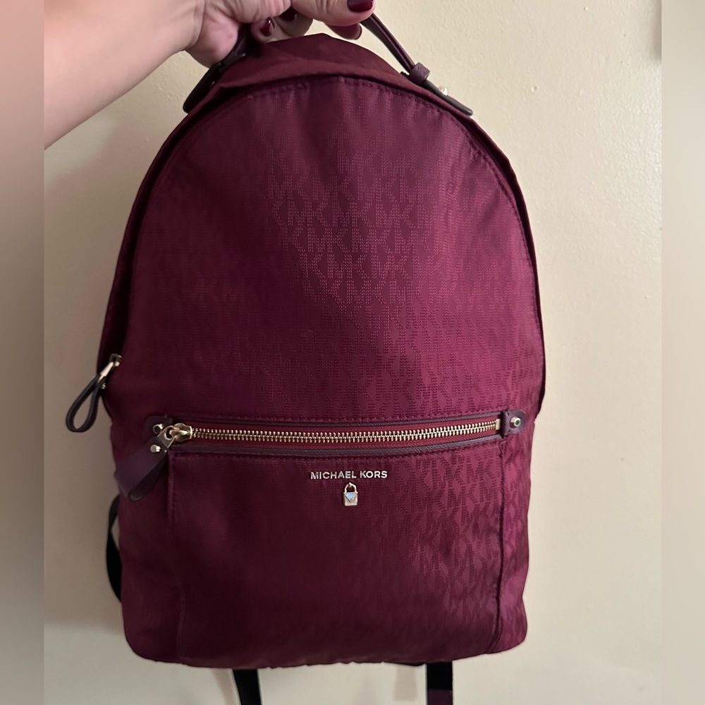 Michael Kors Nylon Kelsey Signature Backpack